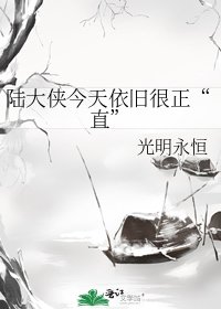 陸大俠今天依舊很正“直”